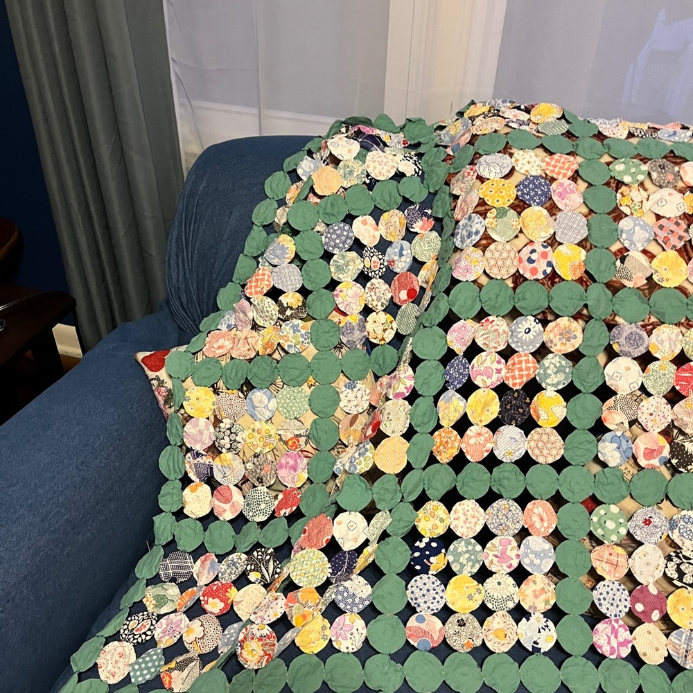 Lollipop quilt top